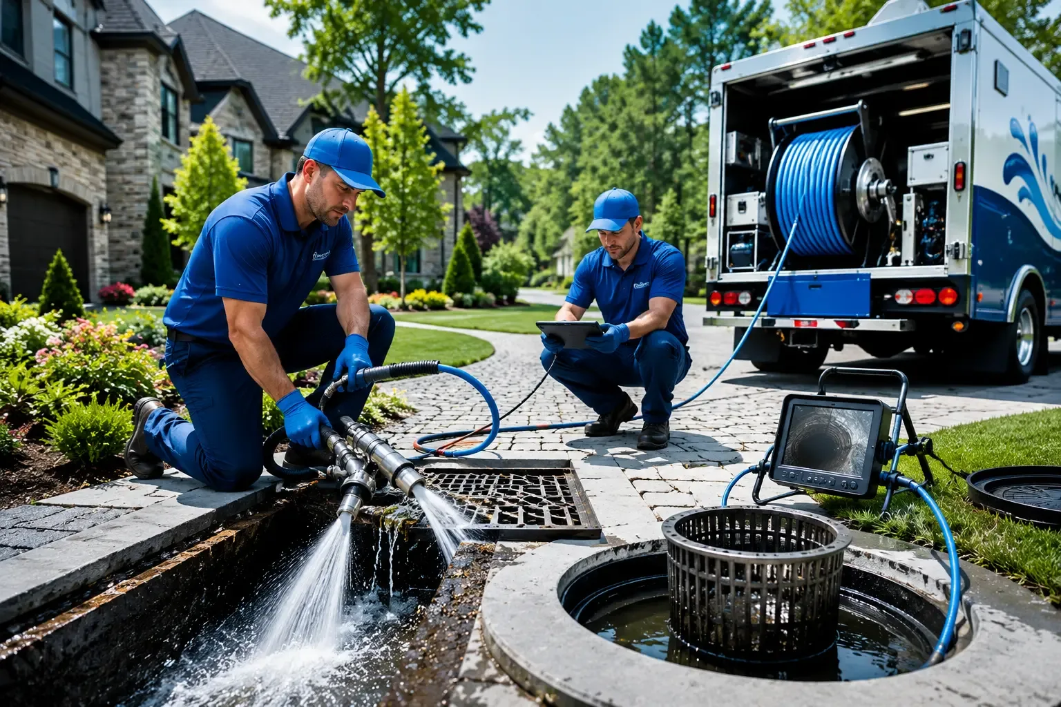 Local outdoor drain cleaning professionals in Stinesville, IN